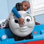 Pat copii Thomas in forma de Locomotiva ABS Step 2